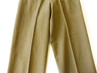 U.S. 1948 dated Trousers, field, wool serge OD