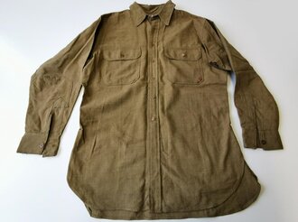 U.S. WWII Shirt, Flannel, OD