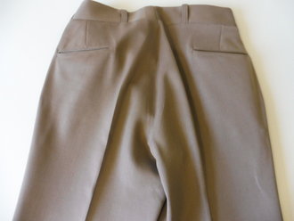 U.S. WWII Trousers, Wool, Elastique Officers ( pinks ), Bundweite 76 cm