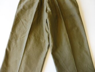 U.S.1950´s Trousers, Field, Cotton, OD