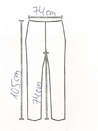 U.S.1950´s Trousers, Field, Cotton, OD