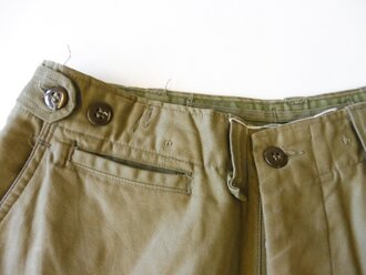 U.S.1950´s Trousers, Field, Cotton, OD