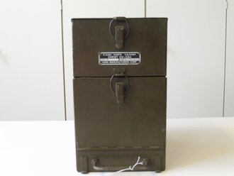 U.S. 1944 dated Signal Corps Chest CH-264 with contents