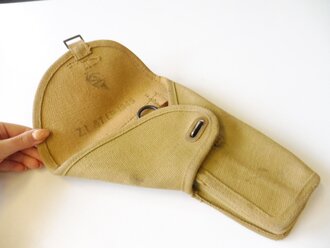 Canadian 1945 dated canvas Pistol holster