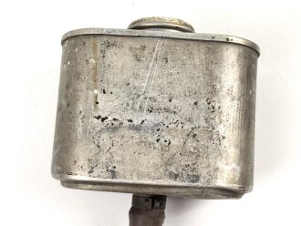 Belgien Armeegasmaske SACIC 1934 mit Filter in Bereitschaftstasche. Alles in gutem Zustand