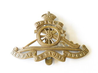 British WWII Royal Regiment of Artillery cap badge