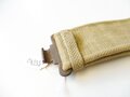 British WWII Pattern 37 belt, late war example with steel buckle and webbing loops, length of the belt is 92 cm