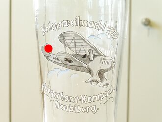 Bierglas Luftwaffe " Kriegsweihnacht 1939,...