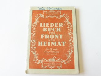 Liederbuch für Front und Heimat, kleinformat 62 Seiten