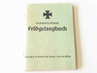 Evangelisches Feldgesangbuch, kleinformatig, datiert 1945, 95 Seiten
