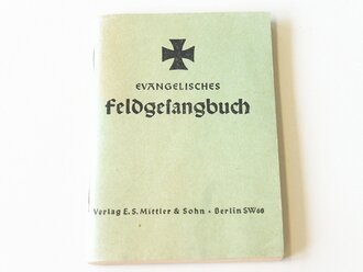 Evangelisches Feldgesangbuch, kleinformatig, datiert...