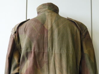 British WWII 2nd Pattern Denison smock ( 1944 model ) Well used, Schulterbreite 52 cm, Armlänge 53 cm