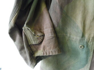 British WWII 2nd Pattern Denison smock ( 1944 model ) Well used, Schulterbreite 52 cm, Armlänge 53 cm