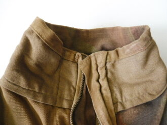 British WWII 2nd Pattern Denison smock ( 1944 model ) Well used, Schulterbreite 52 cm, Armlänge 53 cm