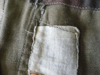 British WWII 2nd Pattern Denison smock ( 1944 model ) Well used, Schulterbreite 52 cm, Armlänge 53 cm