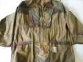 British WWII 2nd Pattern Denison smock ( 1944 model ) Well used, Schulterbreite 52 cm, Armlänge 53 cm