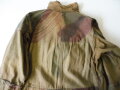 British WWII 2nd Pattern Denison smock ( 1944 model ) Well used, Schulterbreite 52 cm, Armlänge 53 cm