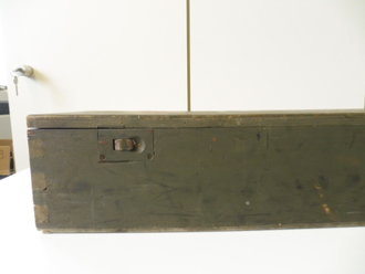 Transportkasten Luftschutz Rettungsstelle Kasten 5. Originallack, 20 x13 x 105cm