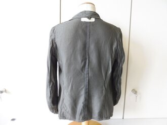 Werkluftschutz Sachsen, Jacke mit dazugehöriger Hose in sehr gutem Zustand mit original vernähten Effekten, Schulterbreite 40 cm, Armlänge 58 cm, Bundweite 92 cm