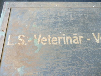 Luftschutz Veterinär Verbandmittelkasten Hauptner,...