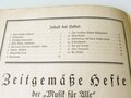 1. Weltkrieg, " Neue Kriegslieder" DIN A4, 20 Seiten