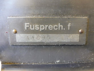 Funksprechgerät f ( Fusprech f. ) datiert 1944....