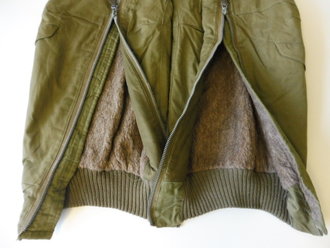 U.S. Army Air Forces WWII, Trousers Flying Type A-II, good condition, all zippers work fine, Bundweite 74