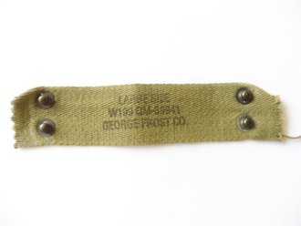 U.S. WWII or later, Nape strap for helmet liner, size...