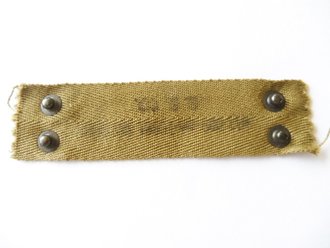 U.S. WWII , Nape strap for helmet liner, size large, khaki