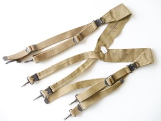 U.S. Army 1942 dated suspenders M-36