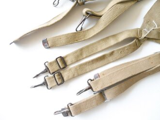 U.S. Army 1942 dated suspenders M-36