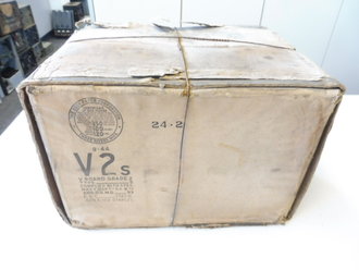 U.S. 9/1944 dated Original box with 24 cans " Corn...