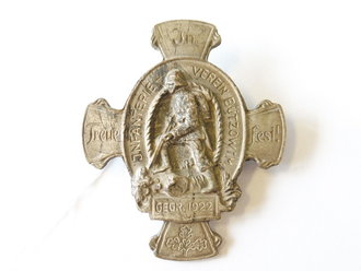Dekoratives Abzeichen des Infanterie Verein Bützow i.M.,...
