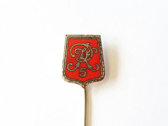 Emailliertes Abzeichen Kavallerie Regiment 5 16mm