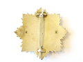 Deutsches Kreuz in Gold, Hersteller 134 Otto Klein, Hanau.  Sehr guter Zustand, die Emaille mit nur wenigen, minimalen Kratzern