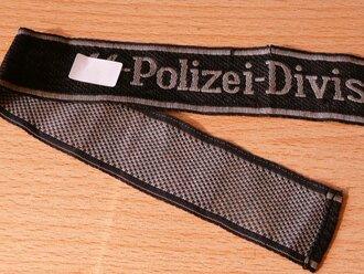 Ärmelband SS -Polizei-Division BEVO