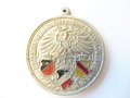 Medaille " Erinnerung an die Kaiserparade und Manöver 1899" Aluminium, Durchmesser 38mm