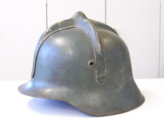 Ungarn 2.Weltkrieg, Stahlhelm Luftschutz oder Feuerwehr. Originallack