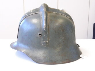 Ungarn 2.Weltkrieg, Stahlhelm Luftschutz oder Feuerwehr. Originallack