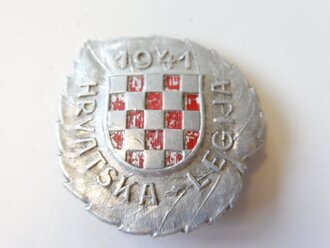 "Hrvatska Legija 1941" Mützenabzeichen der...