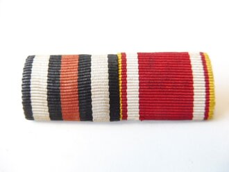 Bandspange Frontkämpfer Ehrenkreuz / Danziger Kreuz 2. Klasse. Haken fehlt, Breite 51mm