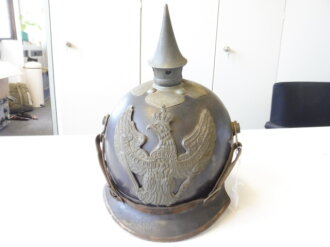 Preussen, feldgrauer Helm für Jäger zu Pferd,...