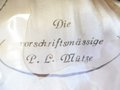 NSDAP Schirmmütze für politischen Leiter in der Kreisleitung mit RZM Etikett