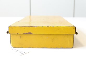 Blechkasten für die Sanikiste, Originallack, Maße 3x 19,5 x 9,5cm