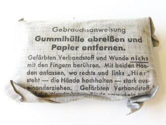 Verbandpäckchen Wehrmacht datiert 1943