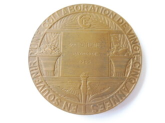 Frankreich, bronzene Medaille " Credit Commercial de...