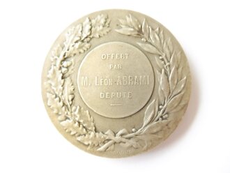 Frankreich, Medaille "offert par M.Leon Abrami...