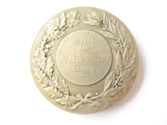 Frankreich, Medaille "offert par M.Leon Abrami Depute" Durchmesser 50mm