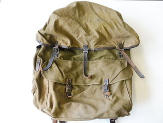 Rucksack für Gebirgstruppen der Wehrmacht mit Reichsbetriebsnummer