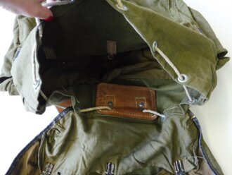 Rucksack für Gebirgstruppen der Wehrmacht mit Reichsbetriebsnummer